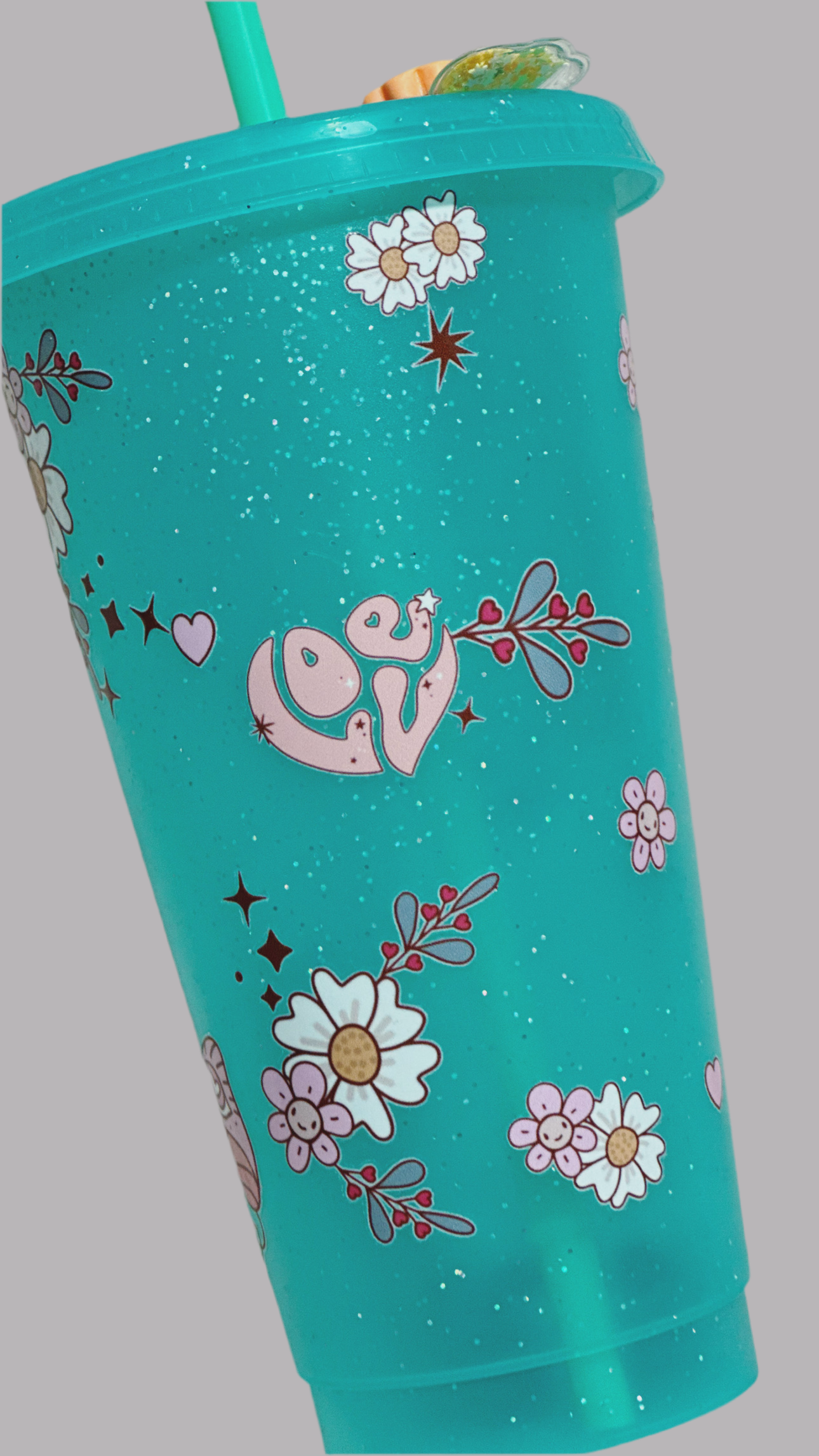 Custom Glitter Tumbler