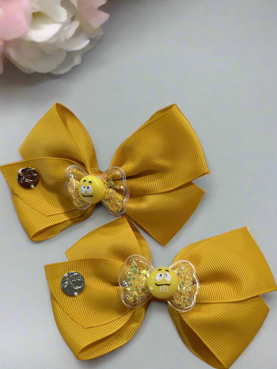 Girls Bow with custom add on