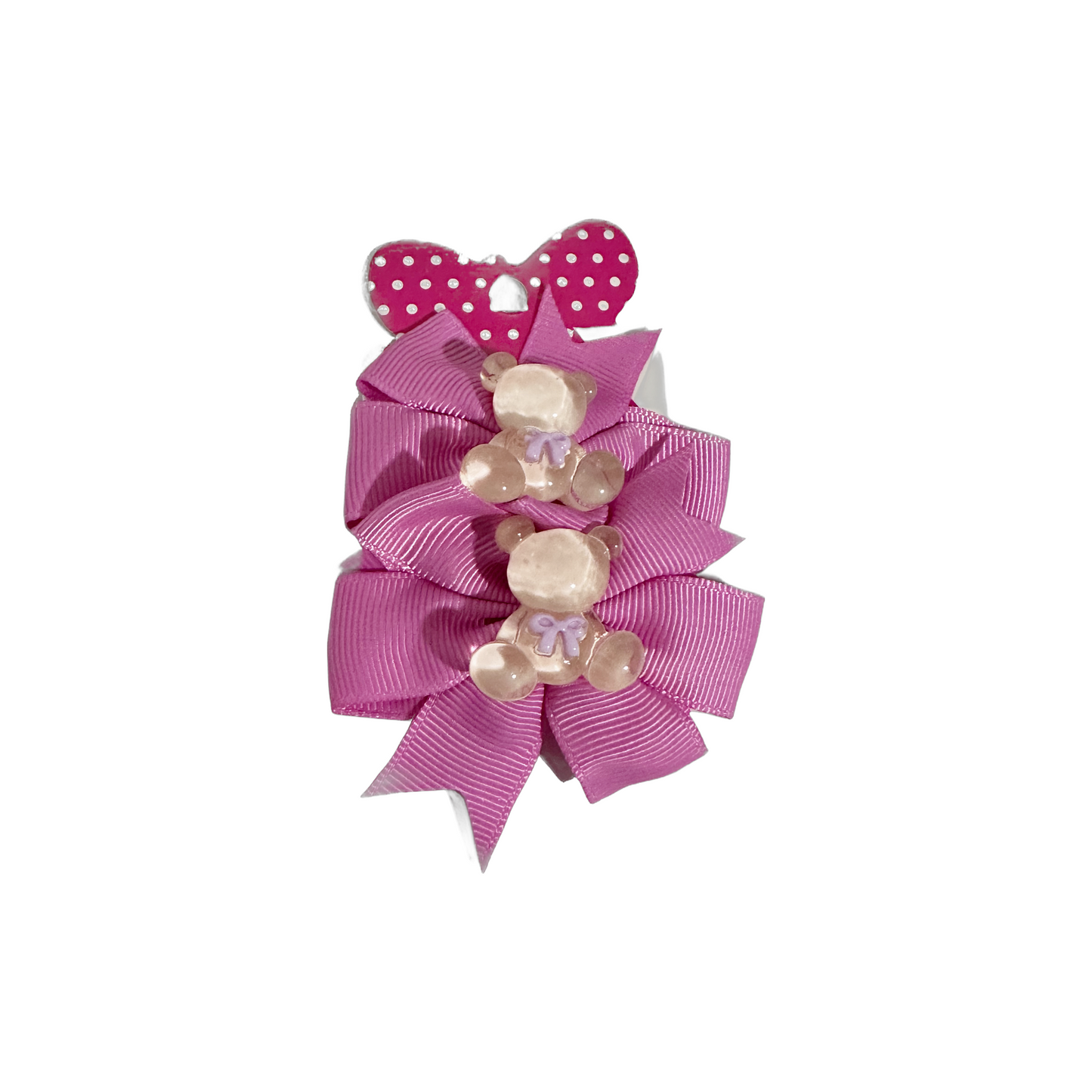 Custom Girl Bow Assorted Colors 2 pc