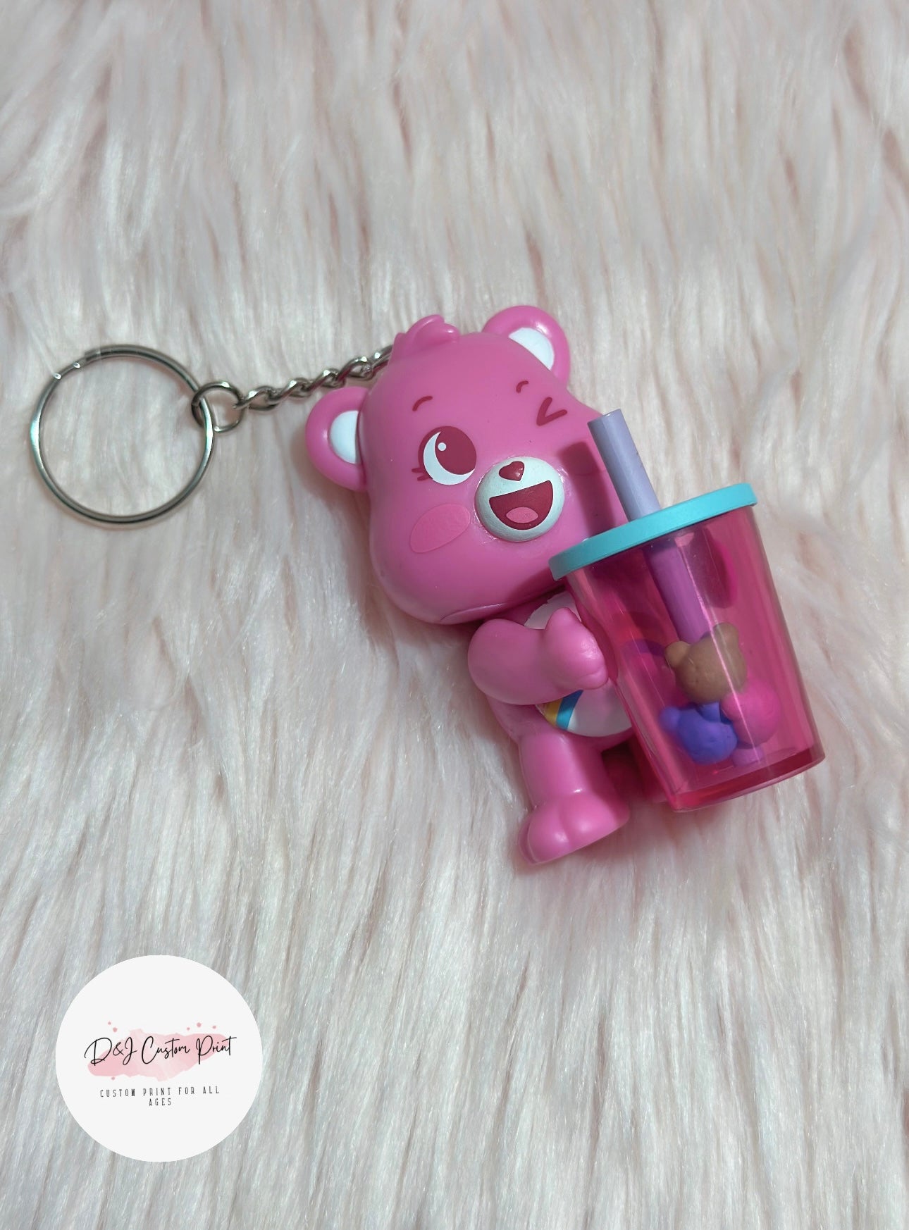 Custom Character Keychain – Bear| Cute, Empowering & Handmade