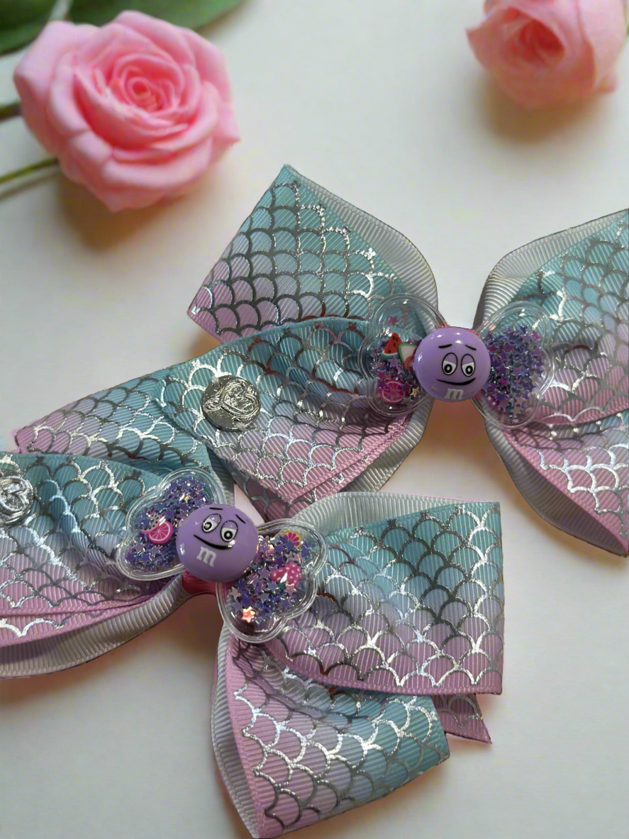Girls Bow with custom add on