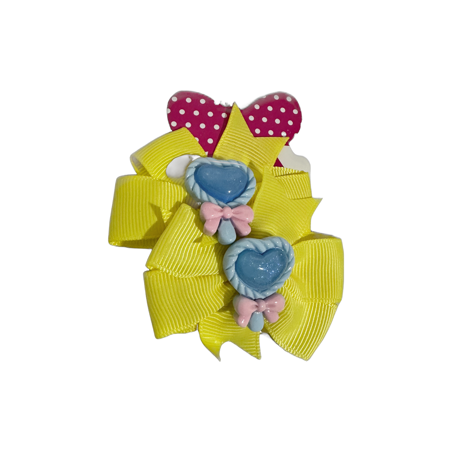 Custom Girl Bow Assorted Colors 2 pc