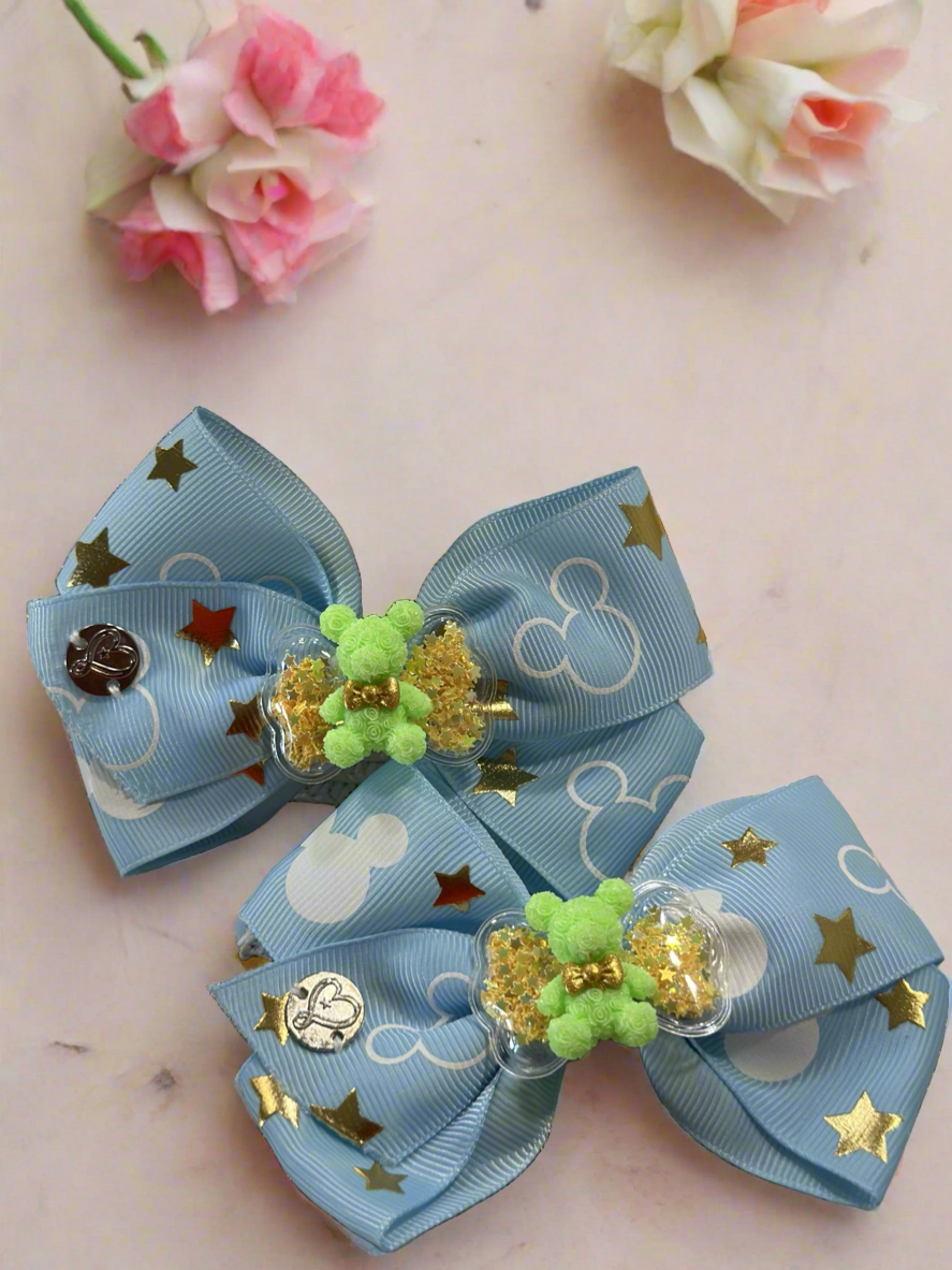 Girls Bow with custom add on
