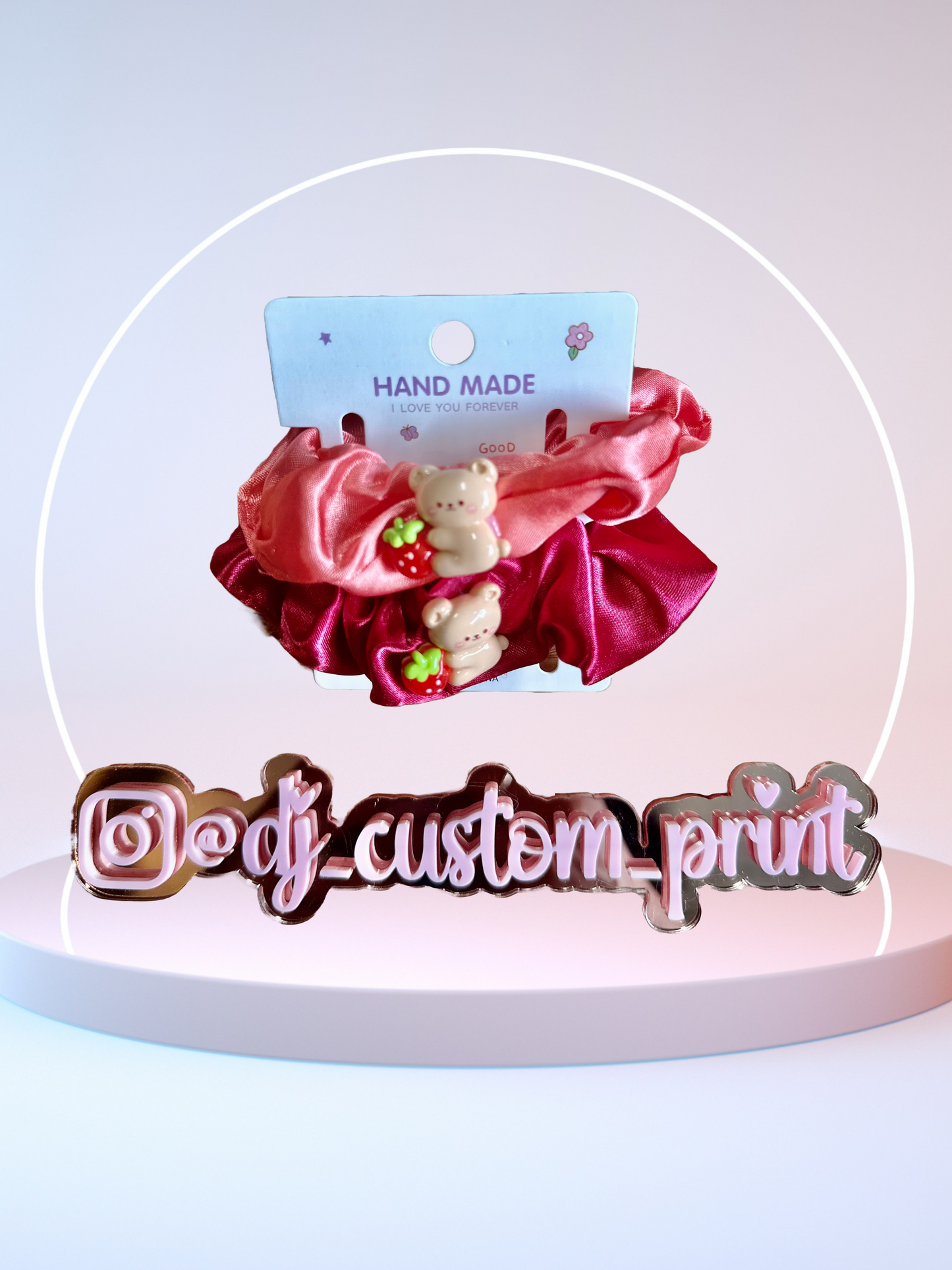 Customized Scrunchies