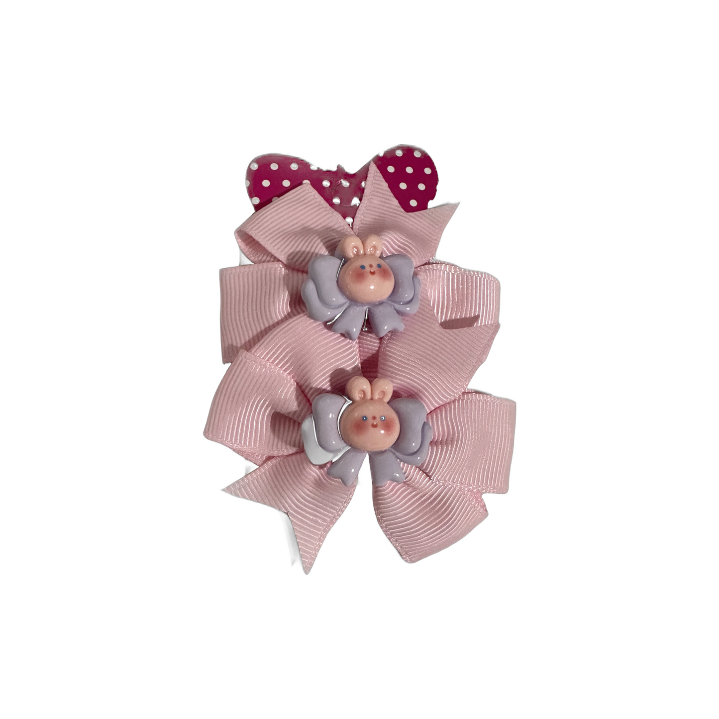 Custom Girl Bow Assorted Colors 2 pc