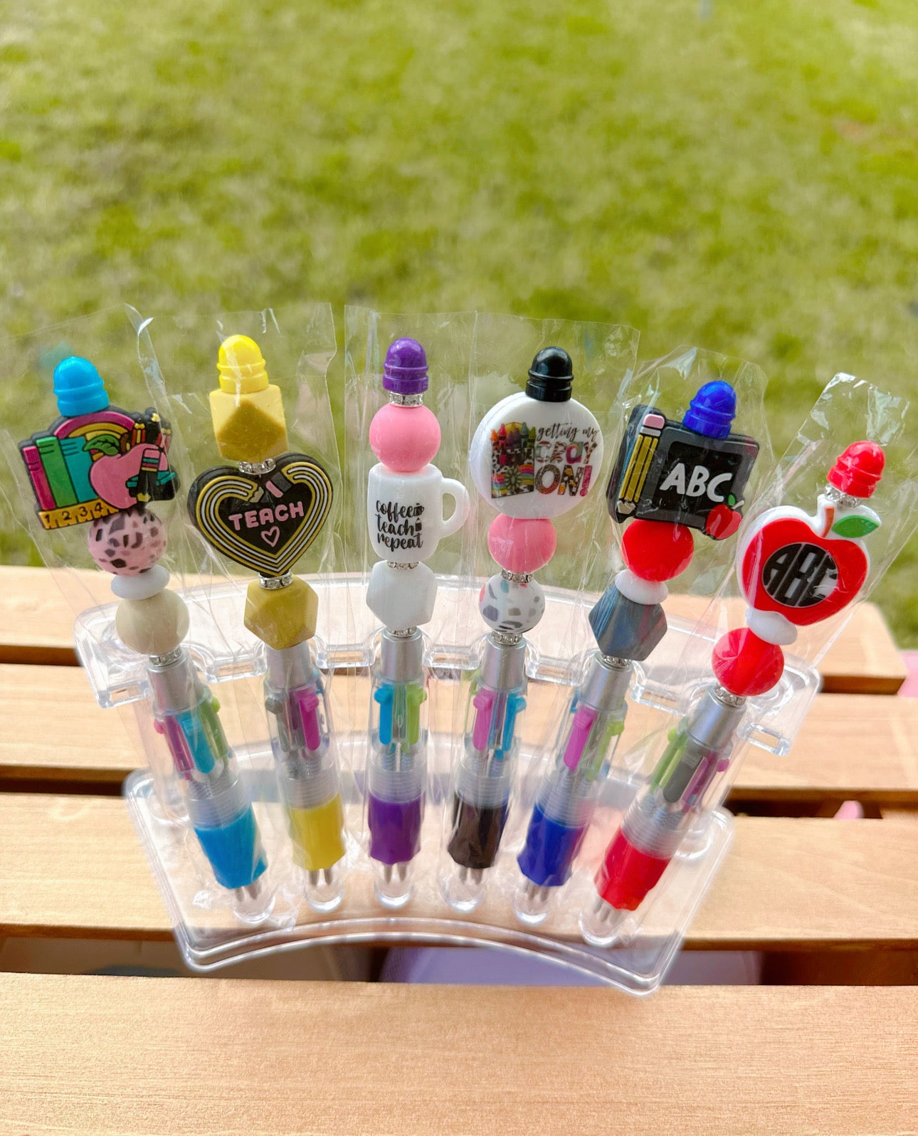 Custom Multicolor Ink Teacher Team
