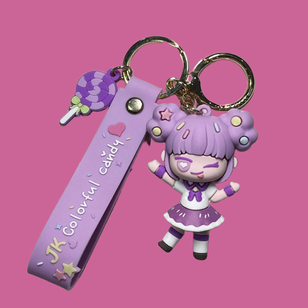 Girl Keychain