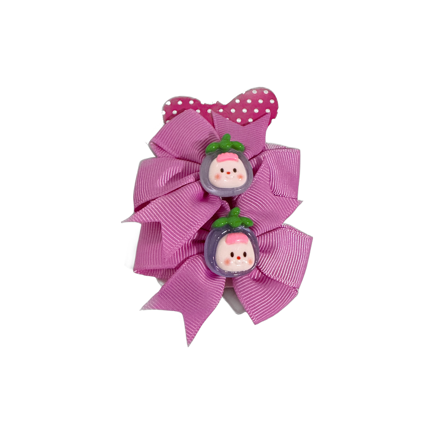 Custom Girl Bow Assorted Colors 2 pc