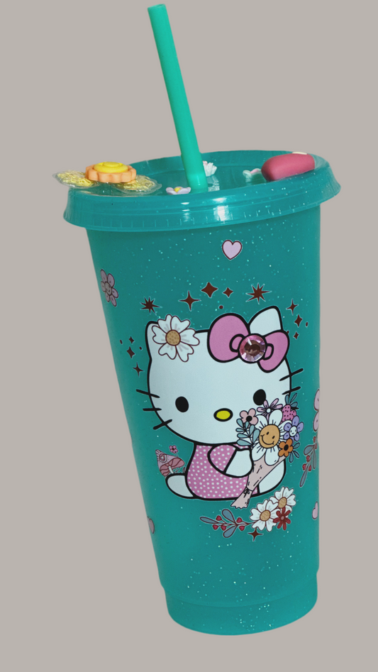 Custom Glitter Tumbler