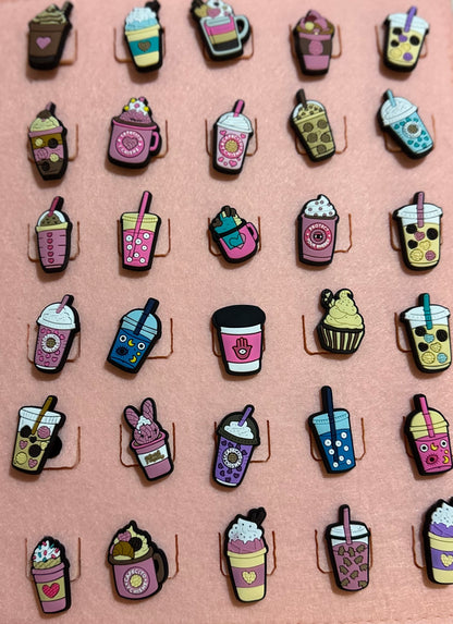 Tea cup Assorted shoe charms