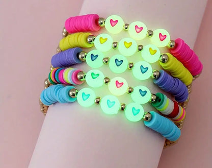 Glow in the dark girl bracelet