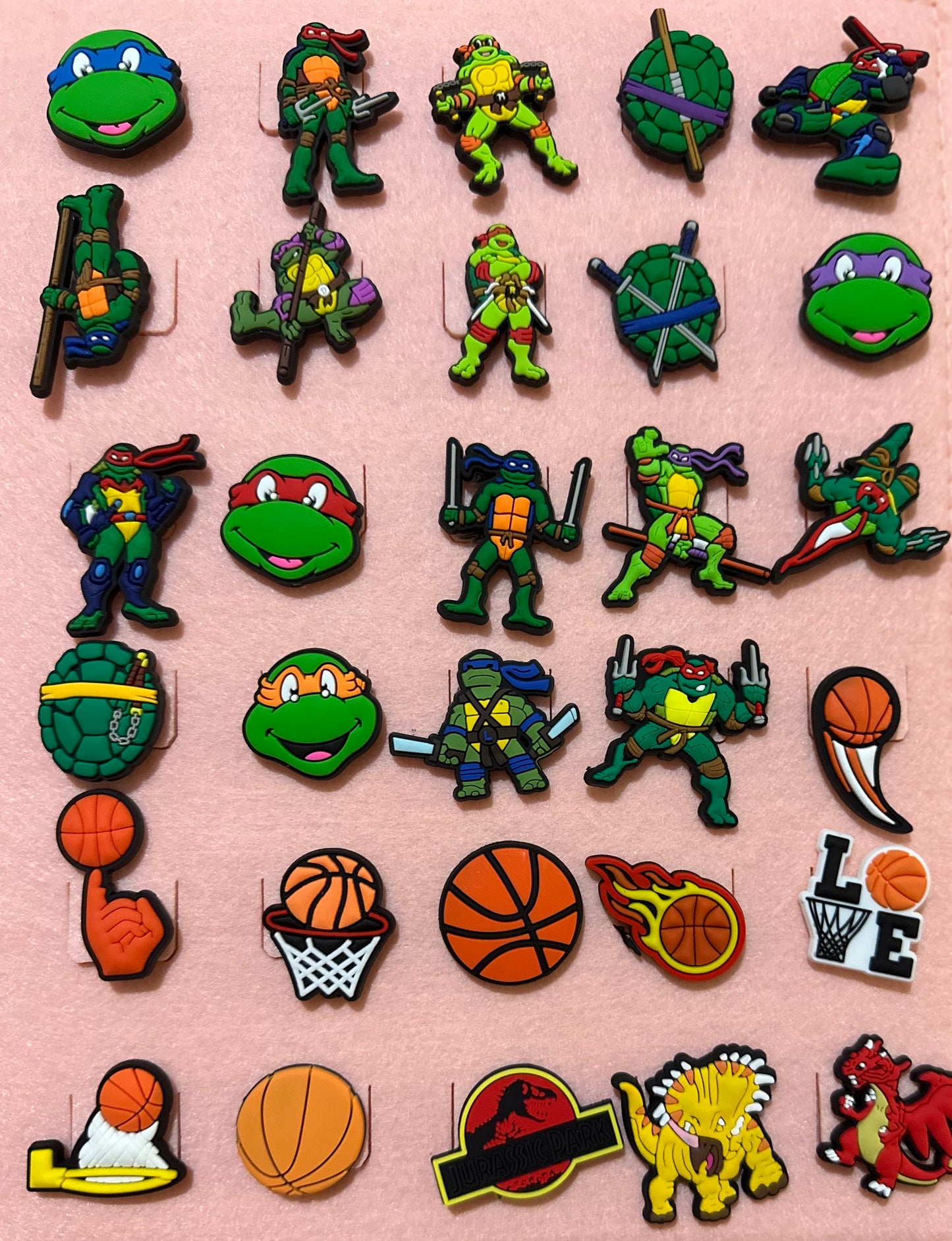 Kids Character Assorted Shoe Charm