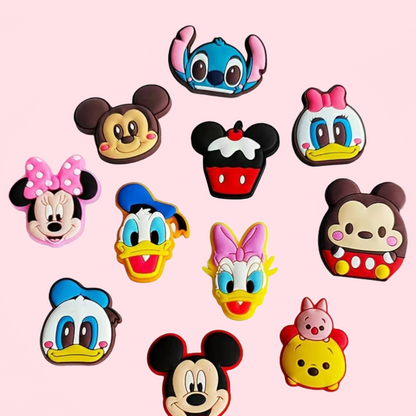 Kids Character Assorted Shoe  Charms