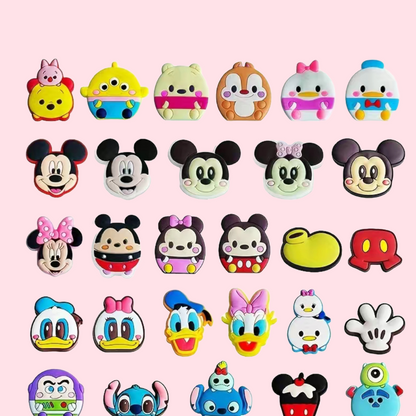 Kids Character Assorted Shoe  Charms