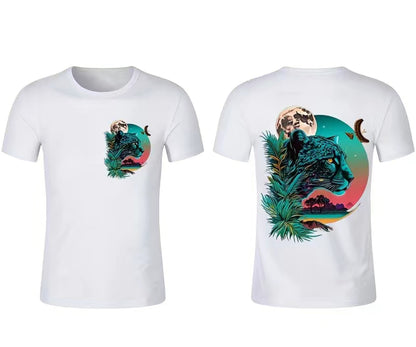 Leopard night custom shirt