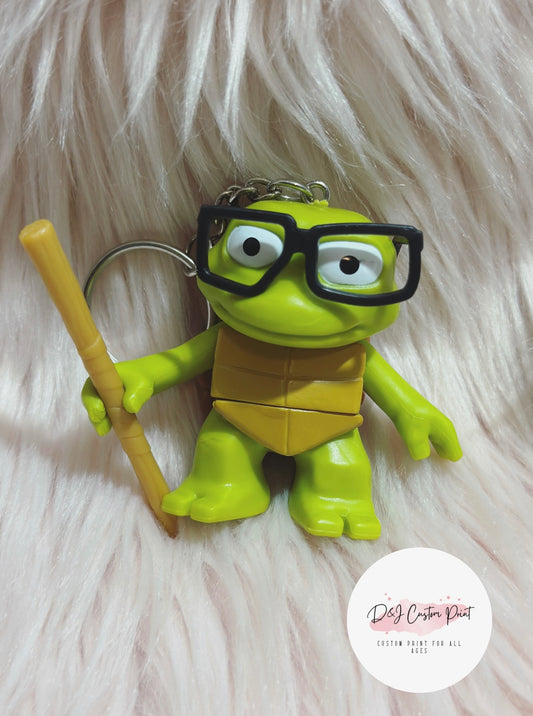Custom Character Keychain – Turtle| Cute, Empowering & Handmade