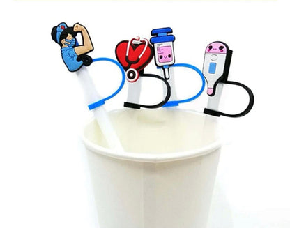 Nurse Straw Toppers