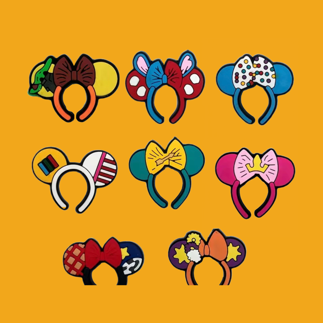 Girls Assorted  Shoe Charms